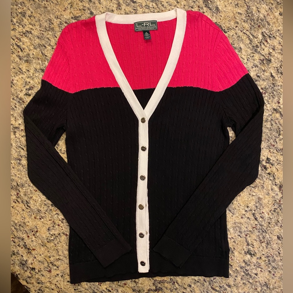 Lauren Ralph Lauren Active Knit Cardigan
